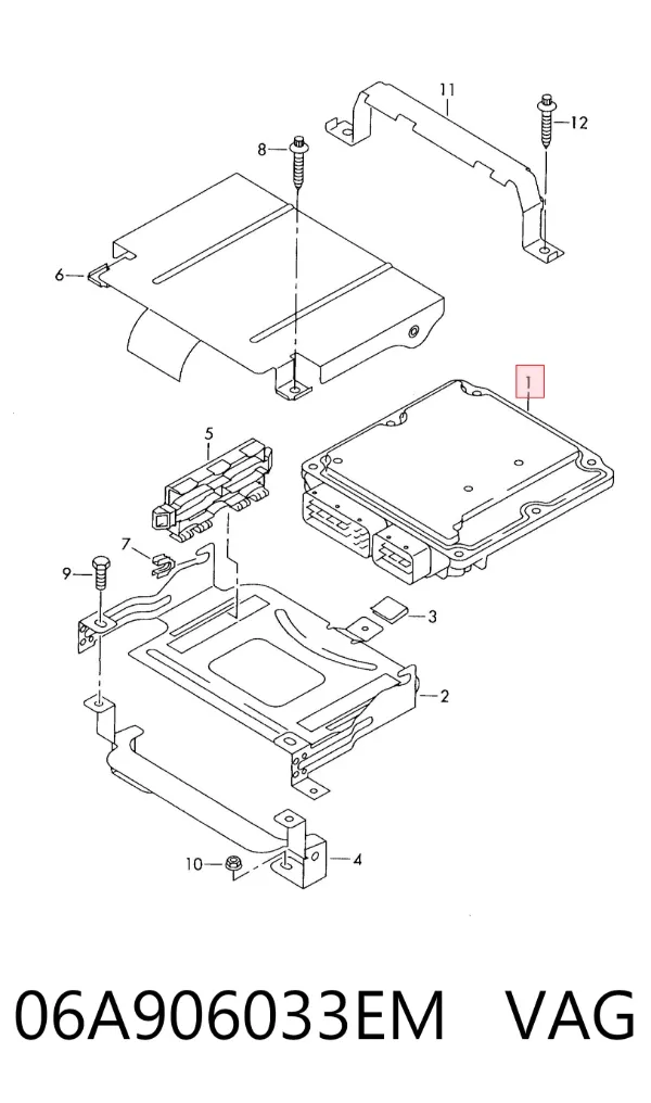 ECU 06A906033EM VAG
