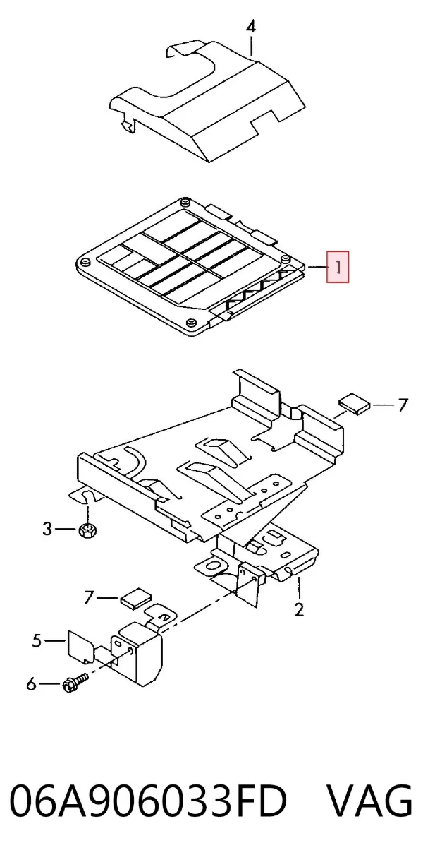ECU 06A906033FD VAG