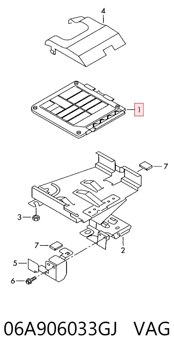 ECU 06A906033GJ VAG