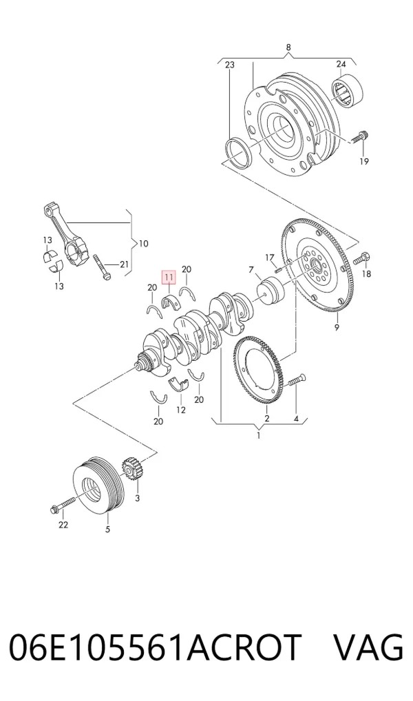  06E105561ACROT VAG