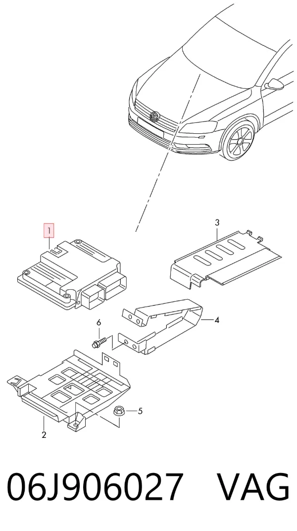 ECU 06J906027 VAG