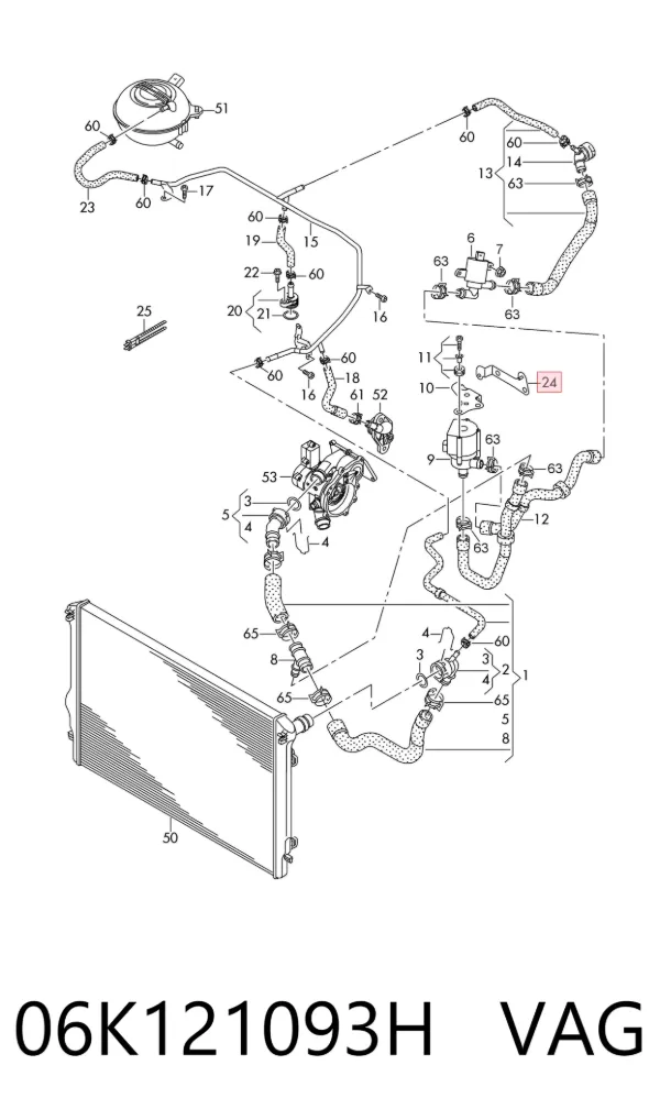  06K121093H VAG