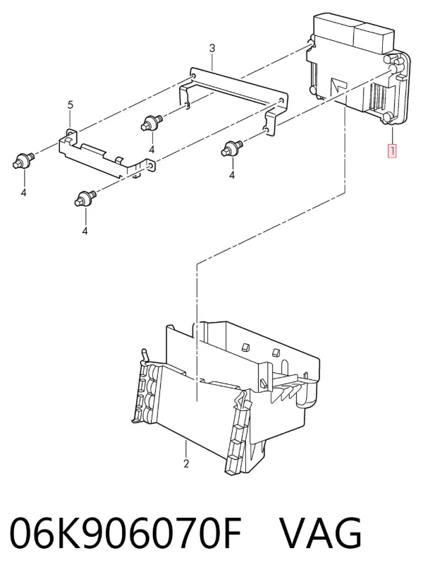 ECU 06K906070F VAG