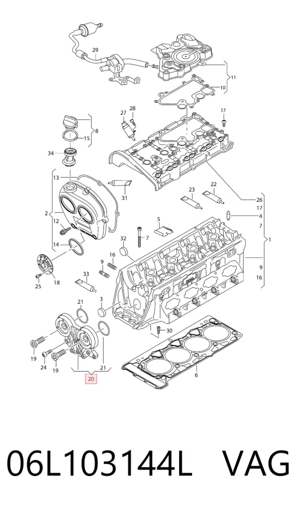  06L103144L VAG