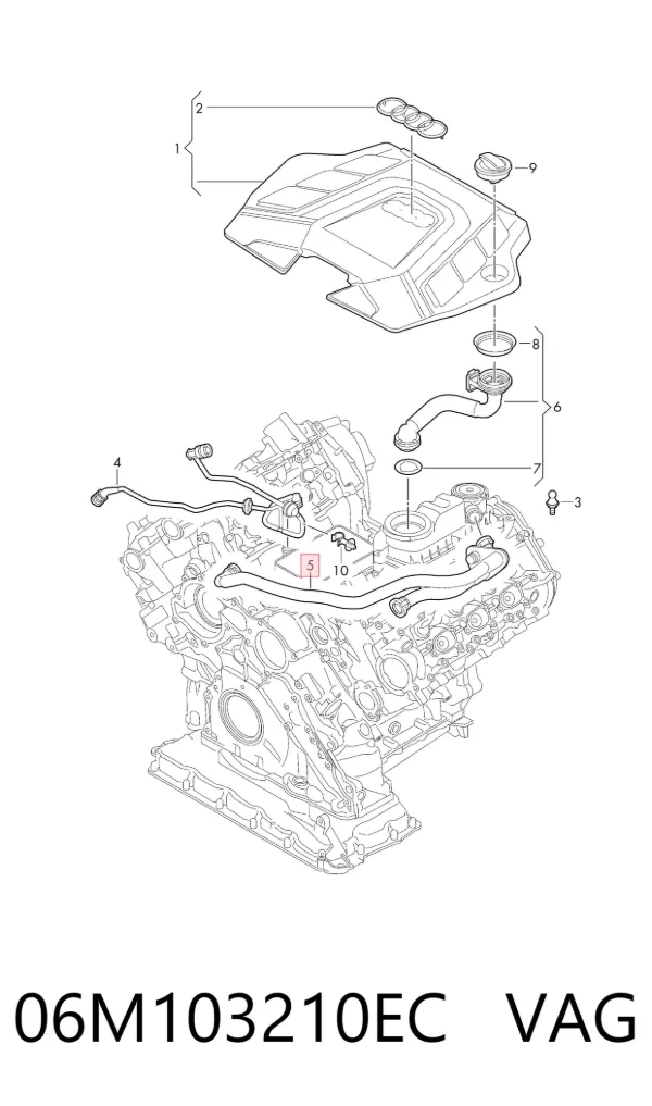  06M103210EC VAG