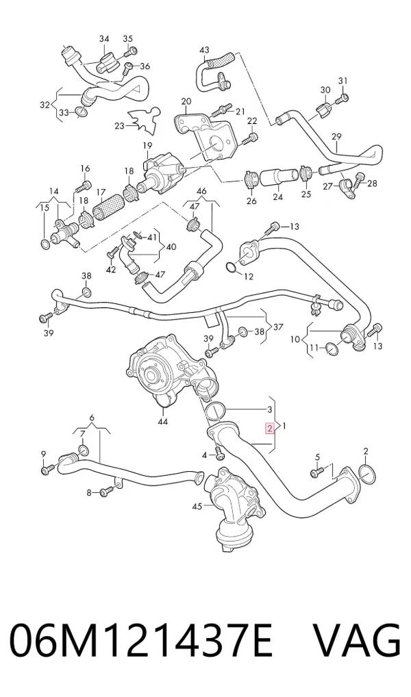  06M121437E VAG