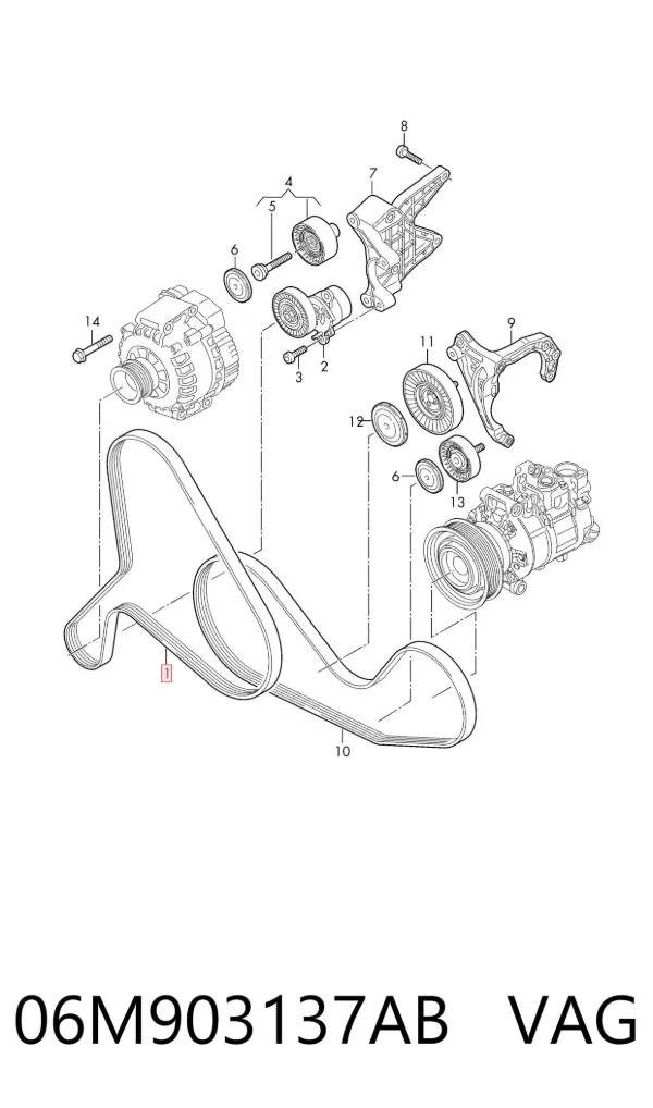  06M903137AB VAG