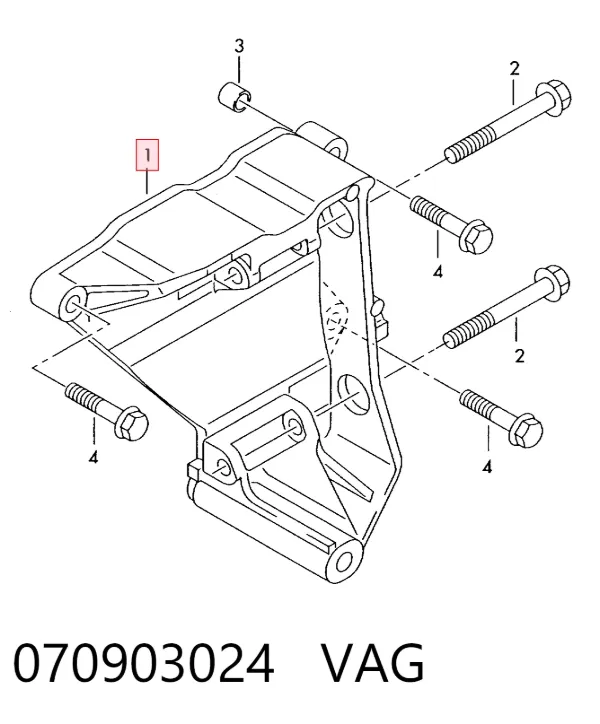 Alternador 070903024 VAG