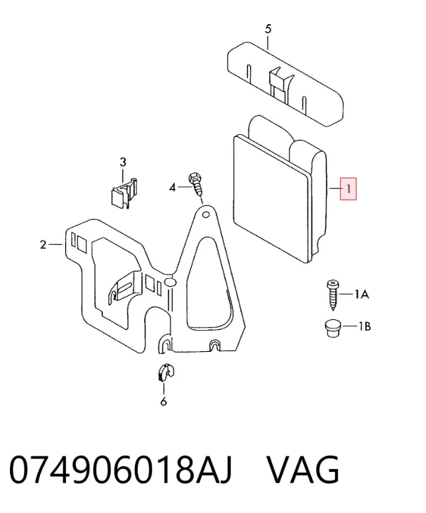 ECU 074906018AJ VAG
