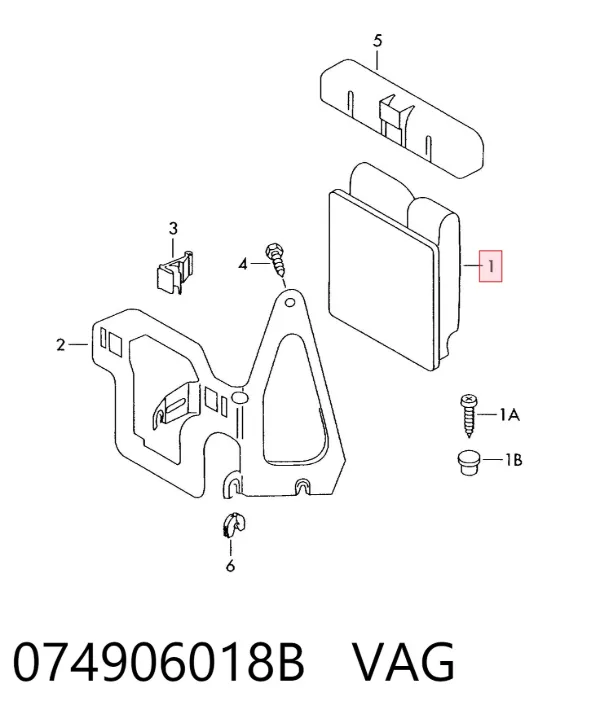 ECU 074906018B VAG