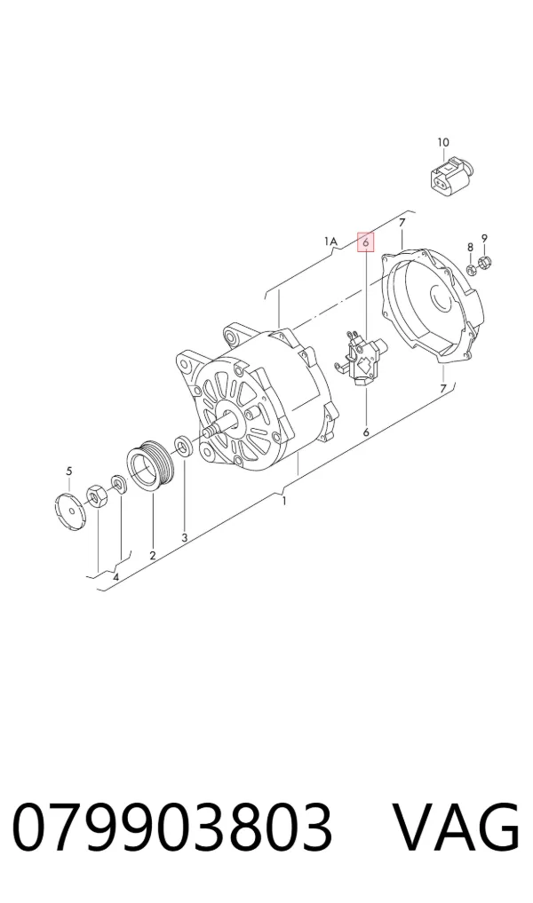 Regulador 079903803 VAG