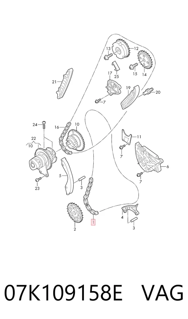  07K109158E VAG
