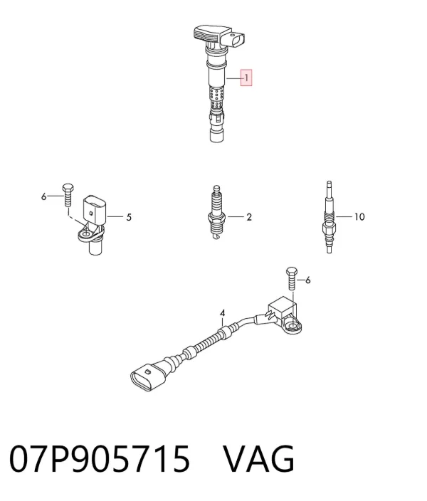 Bobina 07P905715 VAG