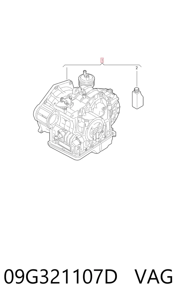 Cuerpo de válvulas de la transmisión automática 09G321107D VAG
