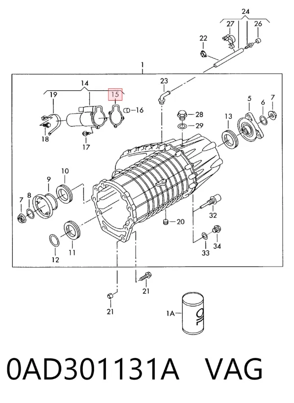  0AD301131A VAG