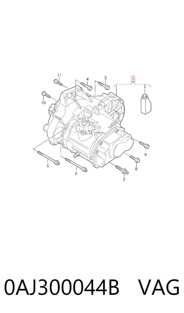Caja de cambios Audi A3 8YS, 8YM