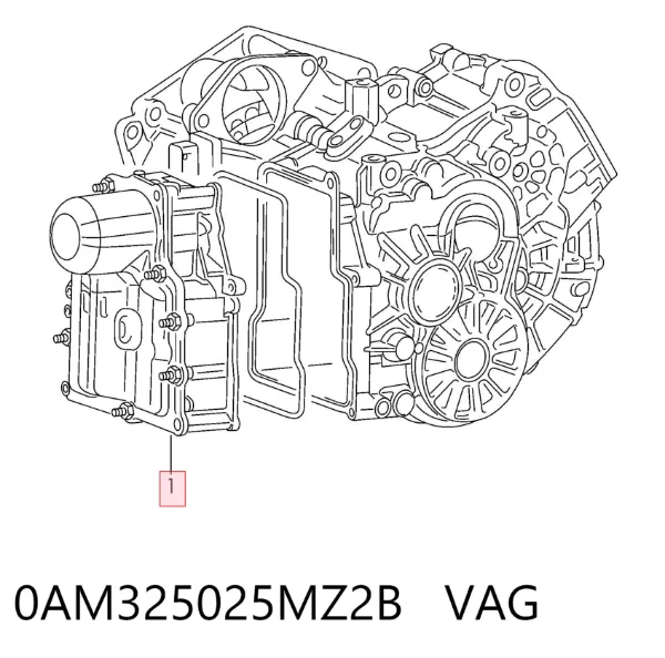 Cuerpo de válvulas de la transmisión automática 0AM325025MZ2B VAG