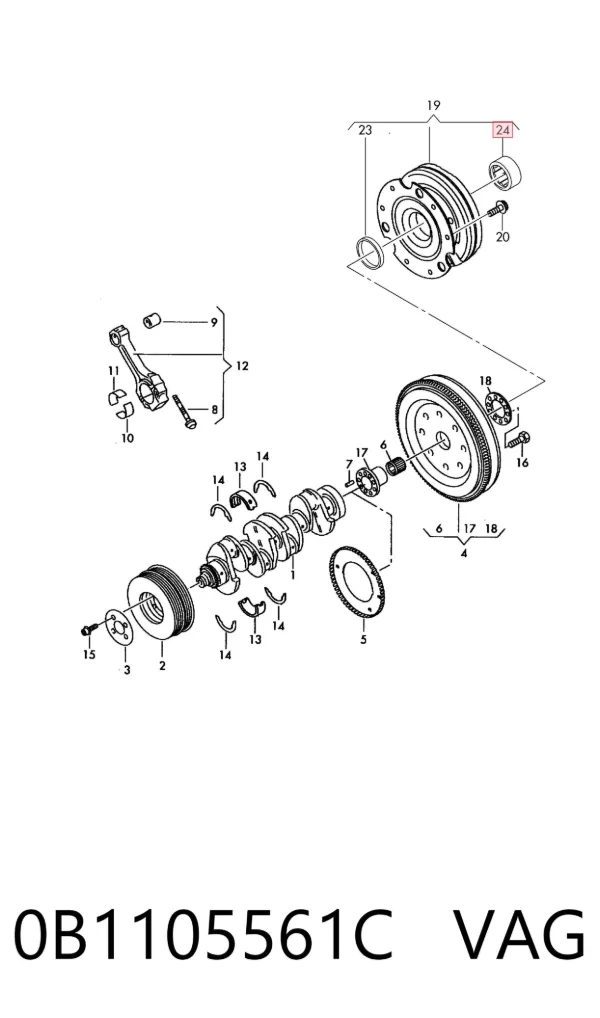  0B1105561C VAG