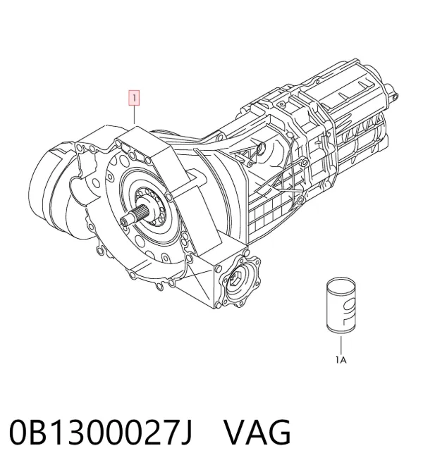 Caja de cambios Audi A5 8T3