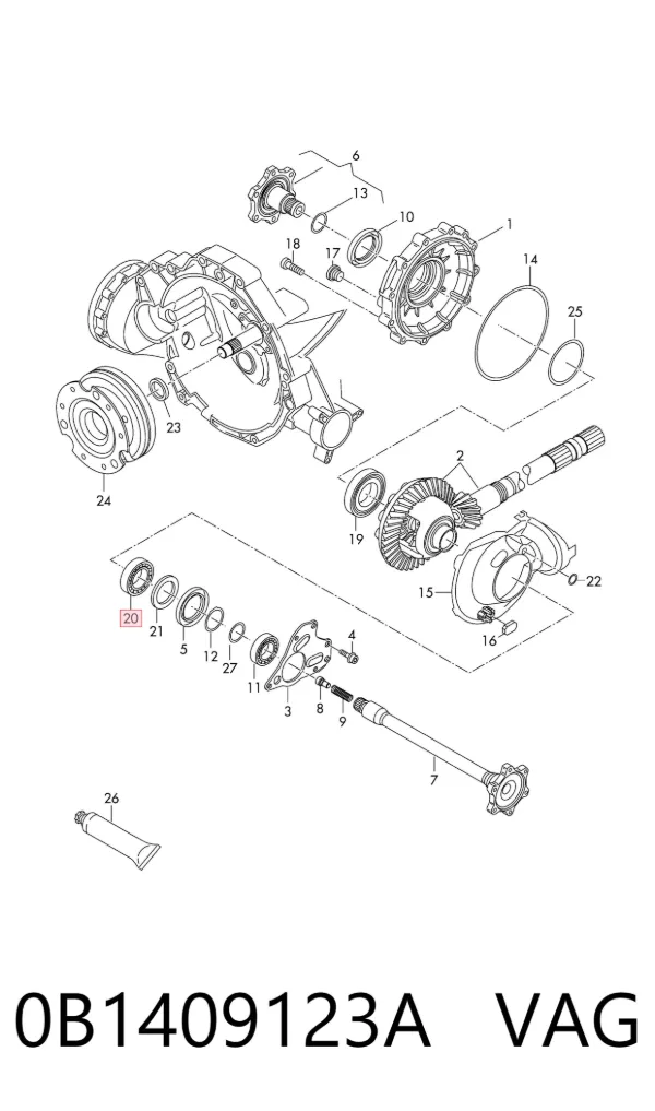  0B1409123A VAG