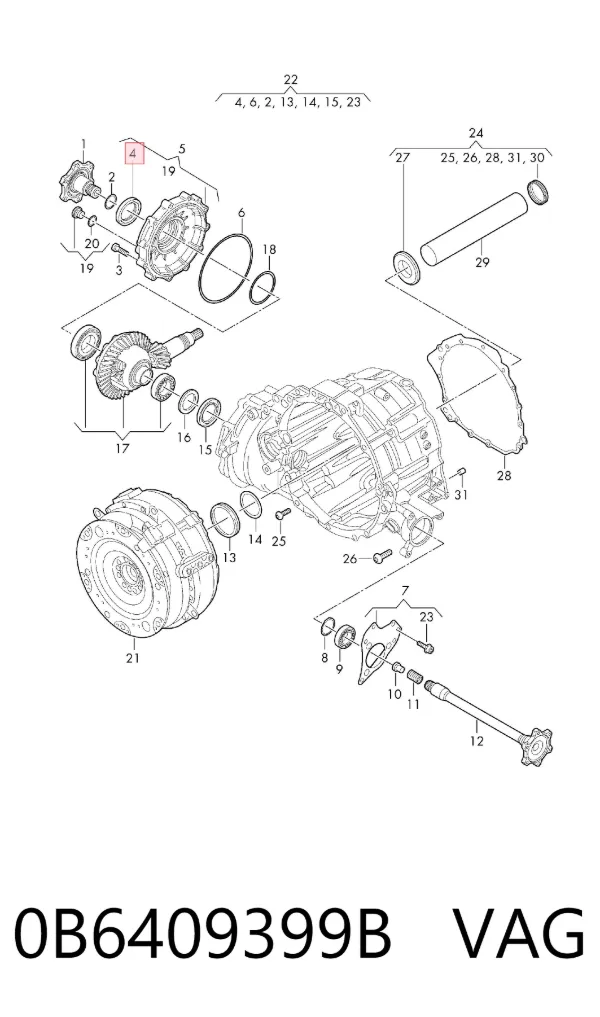  0B6409399B VAG