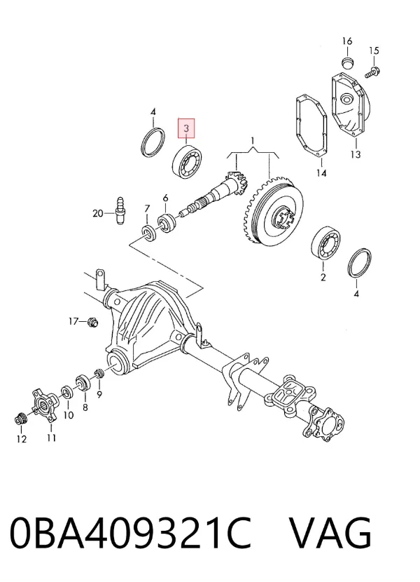  0BA409321C VAG