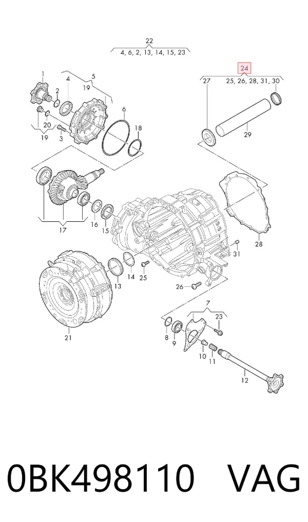  0BK498110 VAG