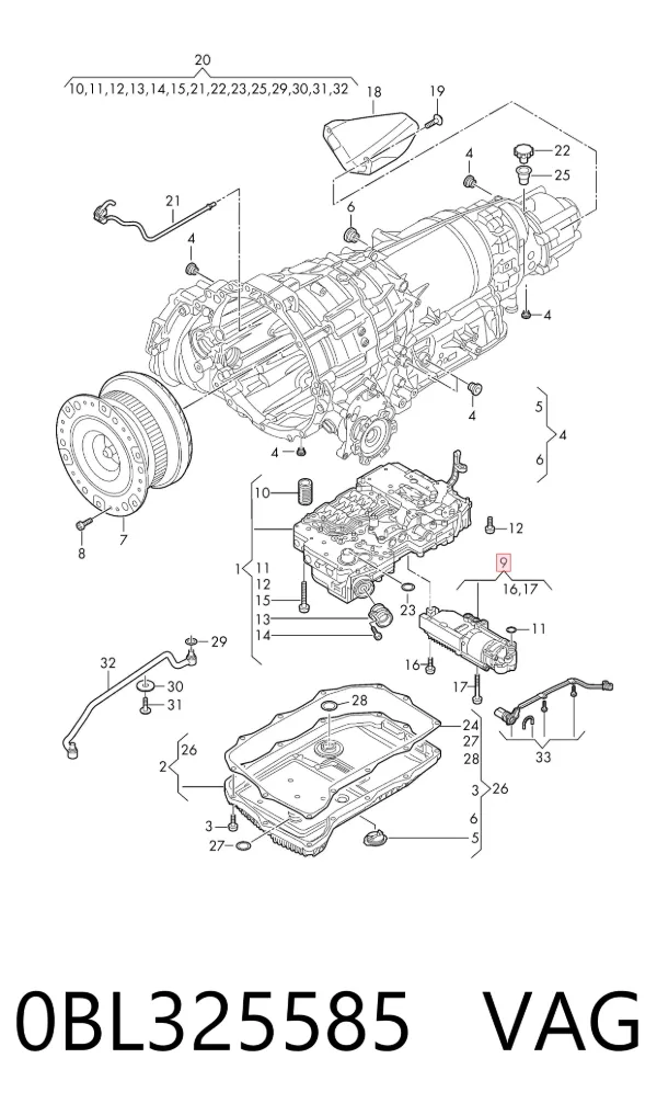  0BL325585 VAG