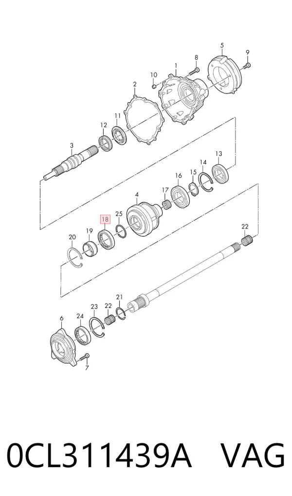  0CL311439A VAG