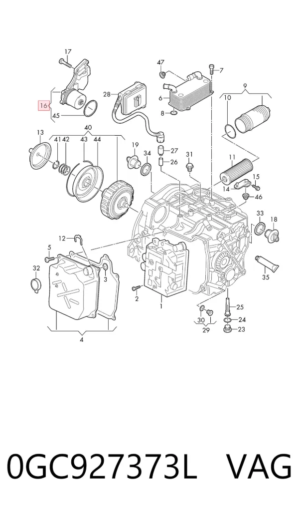  0GC927373L VAG