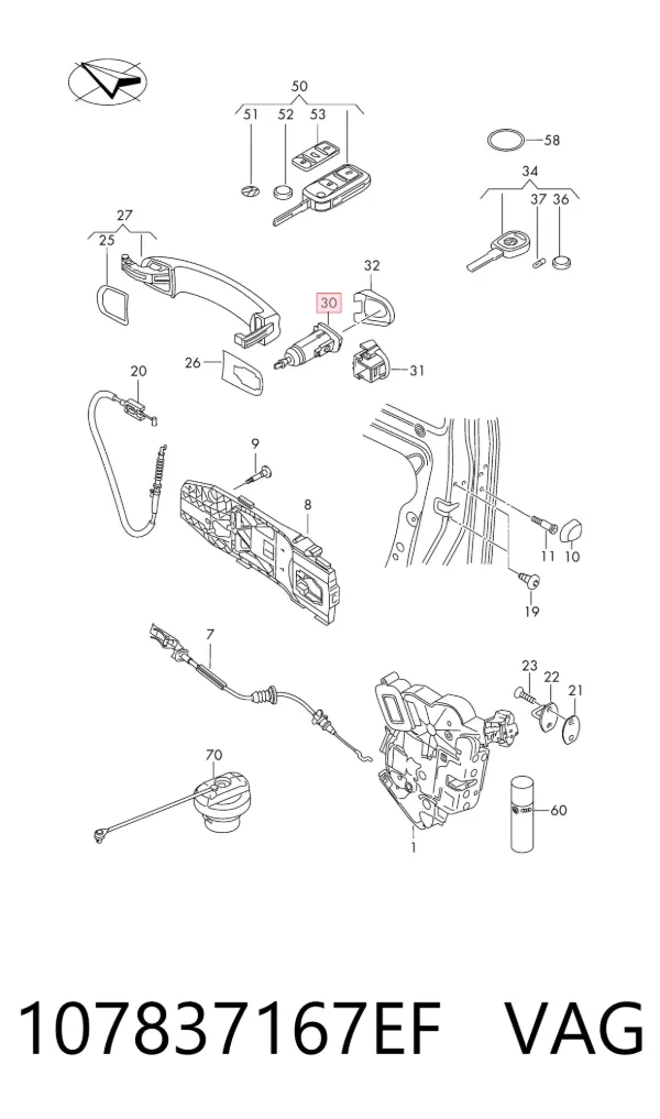  107837167EF VAG