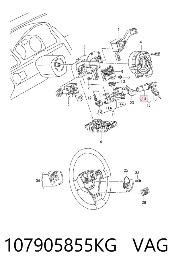  107905855KG VAG