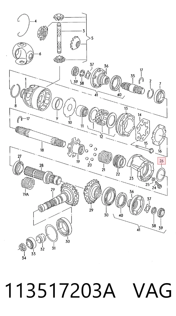  113517203A VAG
