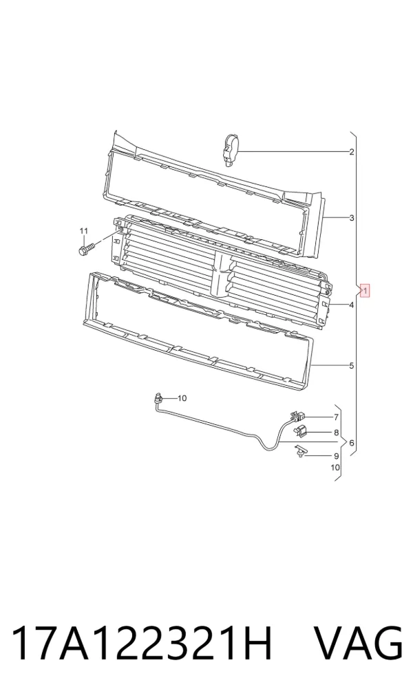  17A122321H VAG