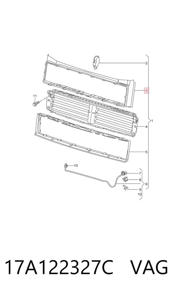  17A122327C VAG