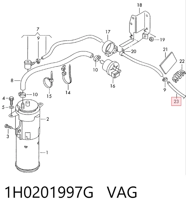  1H0201997G VAG