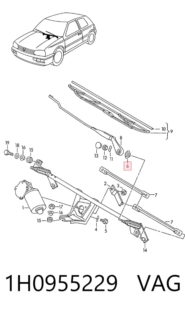  1H0955229 VAG