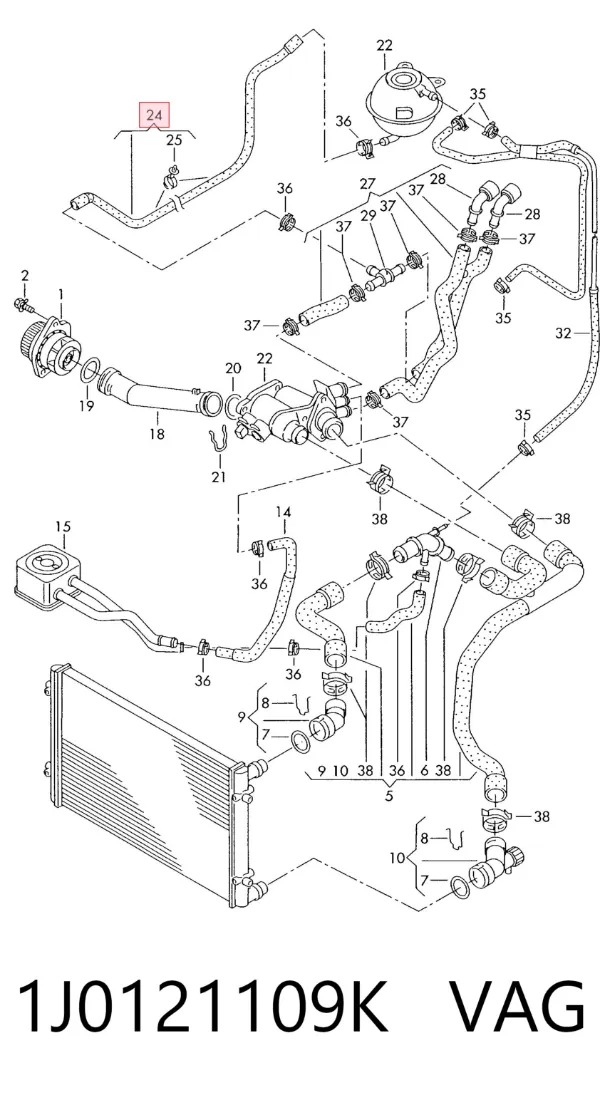  1J0121109K VAG