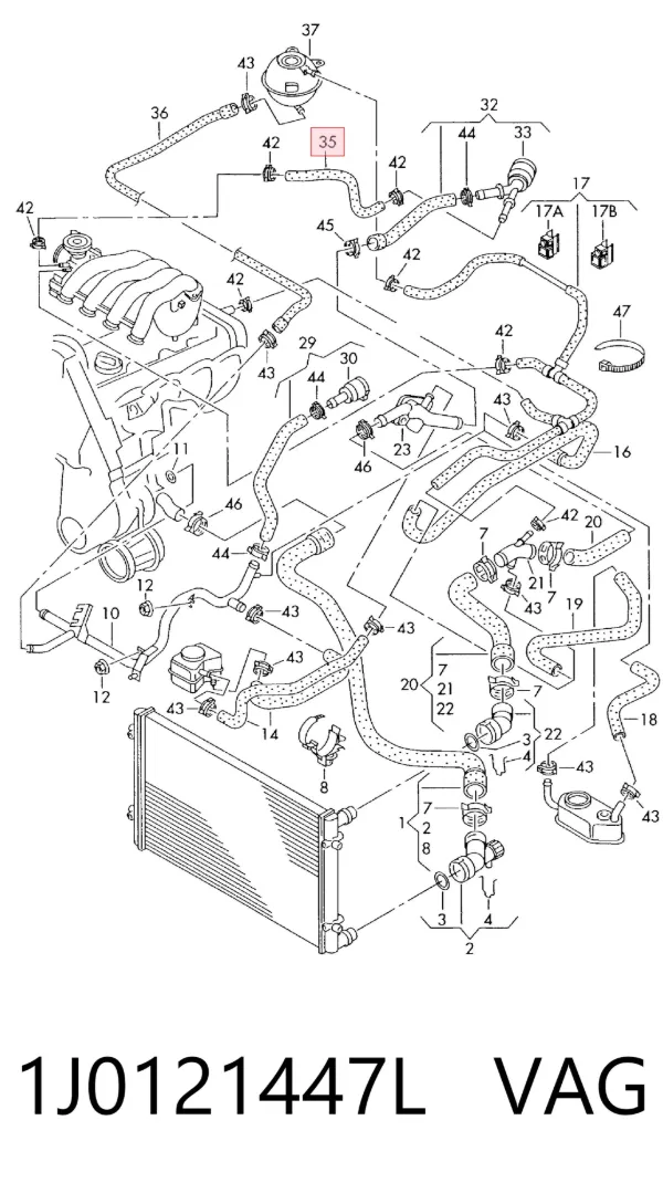  1J0121447L VAG