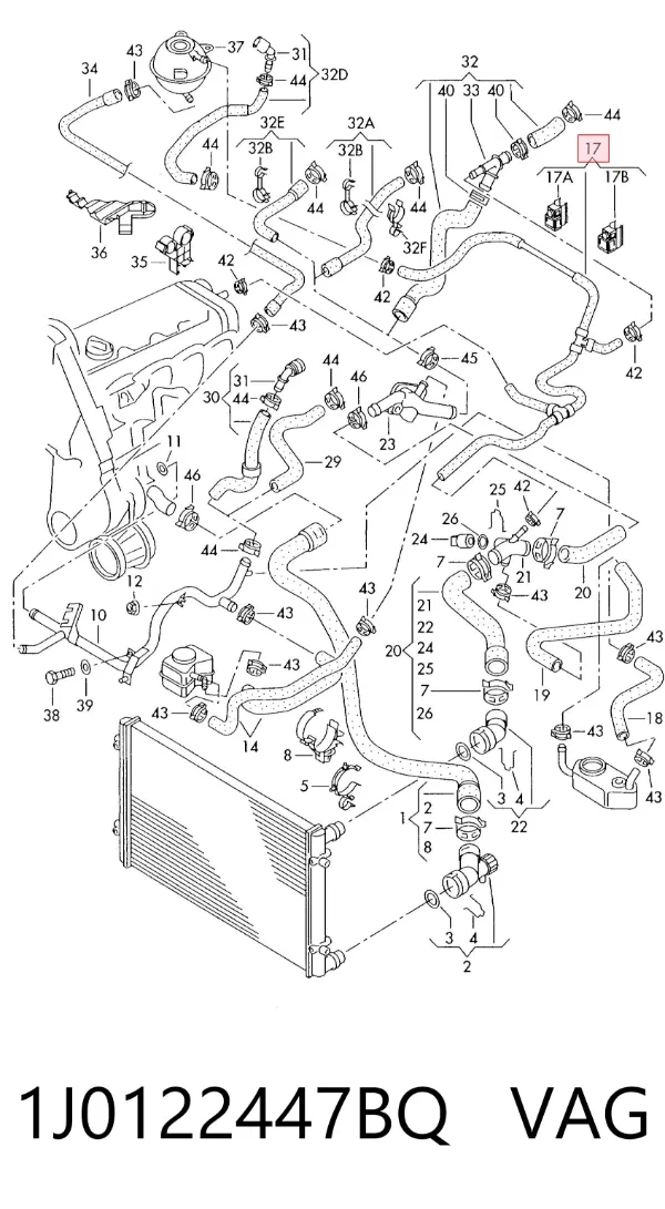  1J0122447BQ VAG