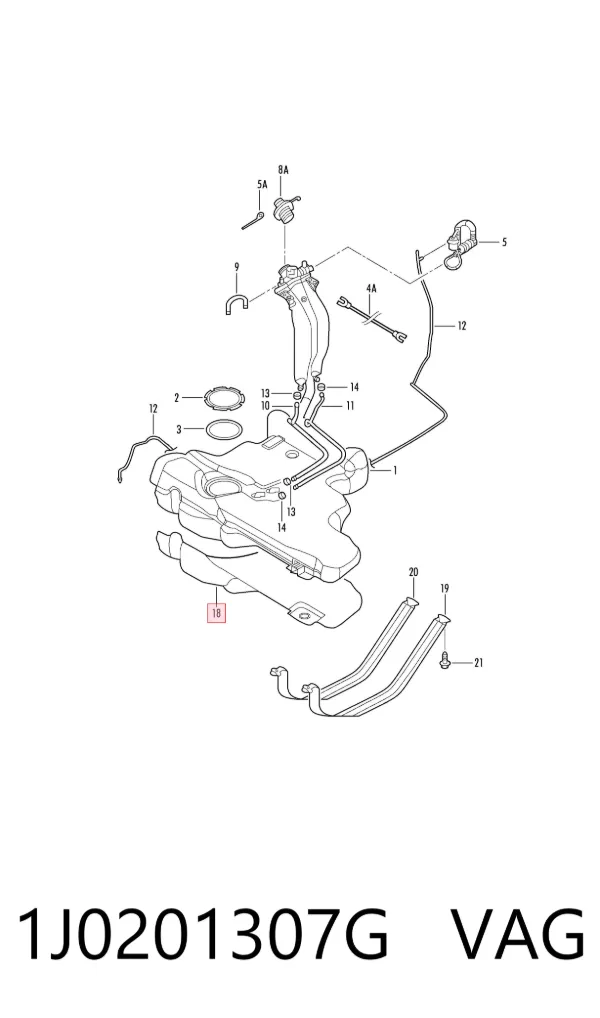  1J0201307G VAG