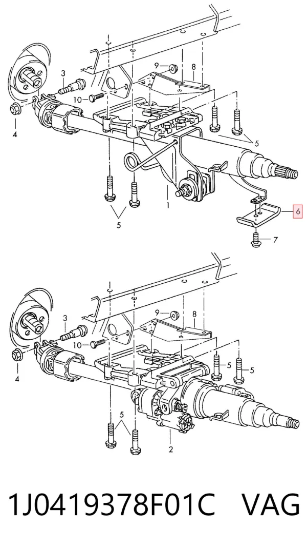  1J0419378F01C VAG