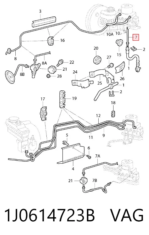  1J0614723B VAG