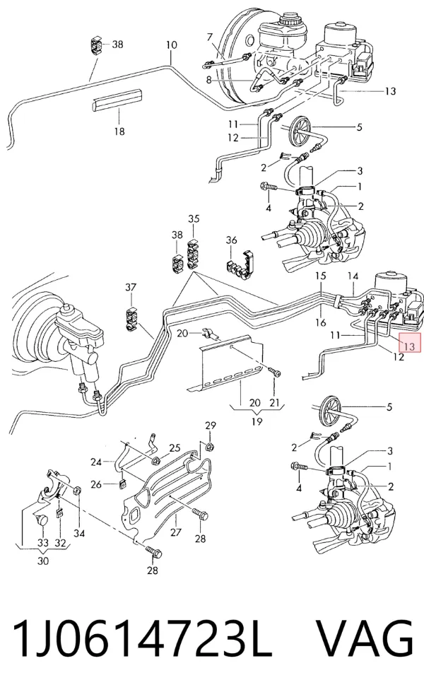  1J0614723L VAG