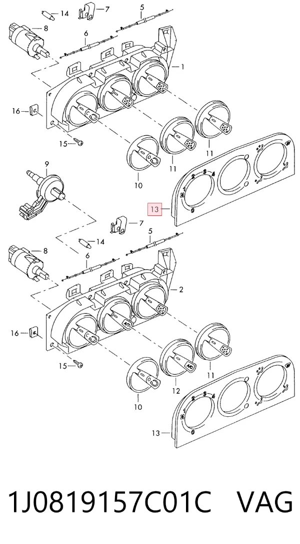  1J0819157C01C VAG