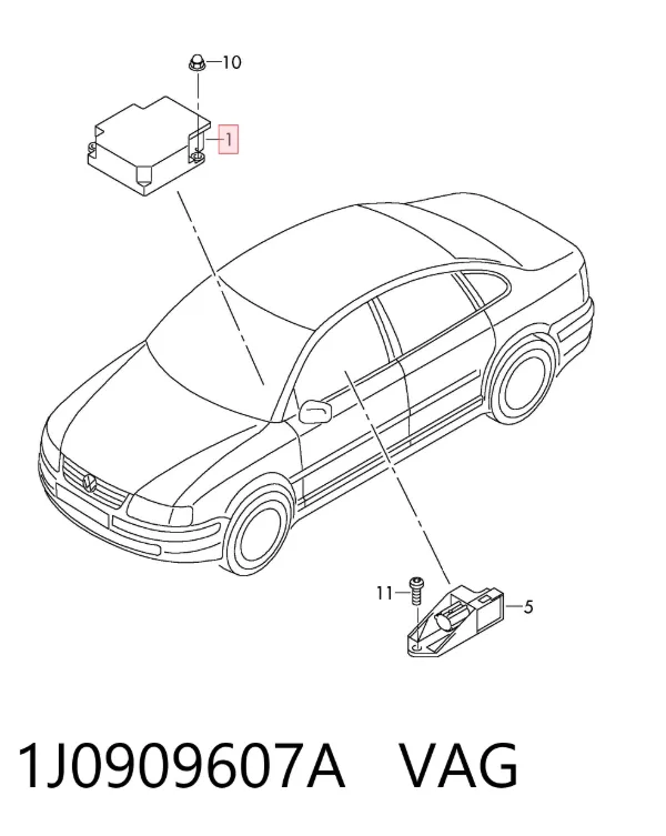  1J0909607A VAG