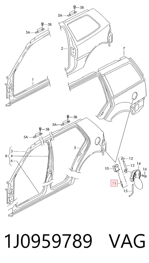  1J0959789 VAG
