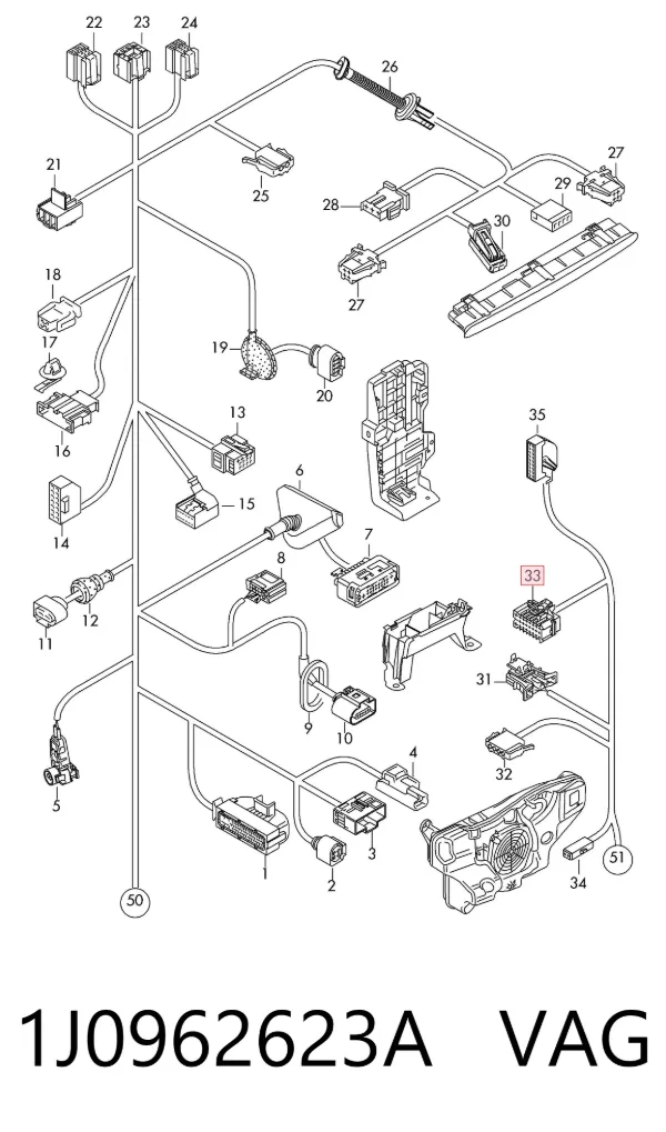  1J0962623A VAG