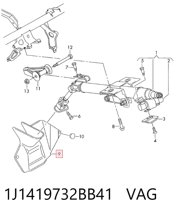 1J1419732BB41 VAG