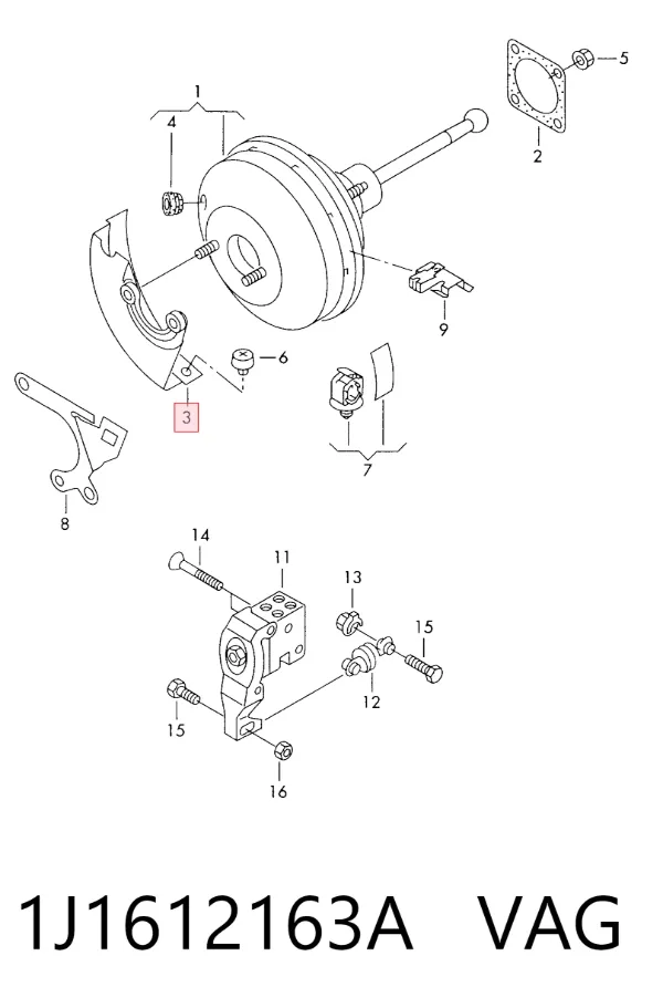  1J1612163A VAG